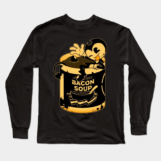 Bacon Soup Long Sleeve T-Shirt by MarkMaker36